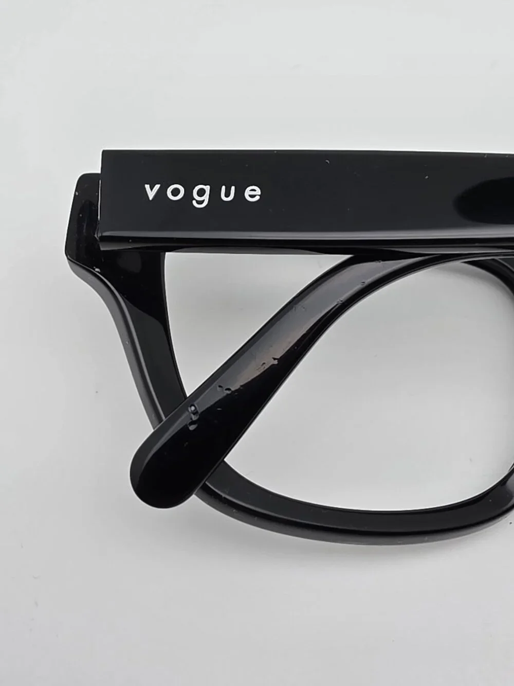 Vogue x Hailey Bieber VO5444-S W44/8G Black Sunglasses Frame w/ Case 52-18-135